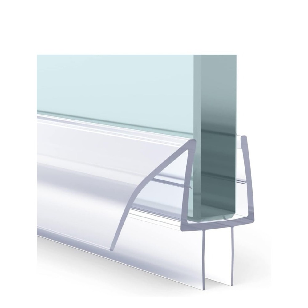 New AmazerBath Shower Door Bottom Seal 47.25 Inches (15.75 Inches * 3), 3 Sectio